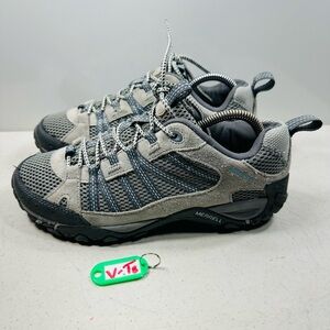 Merrell Charcoal and Black Trail Shoes size 8